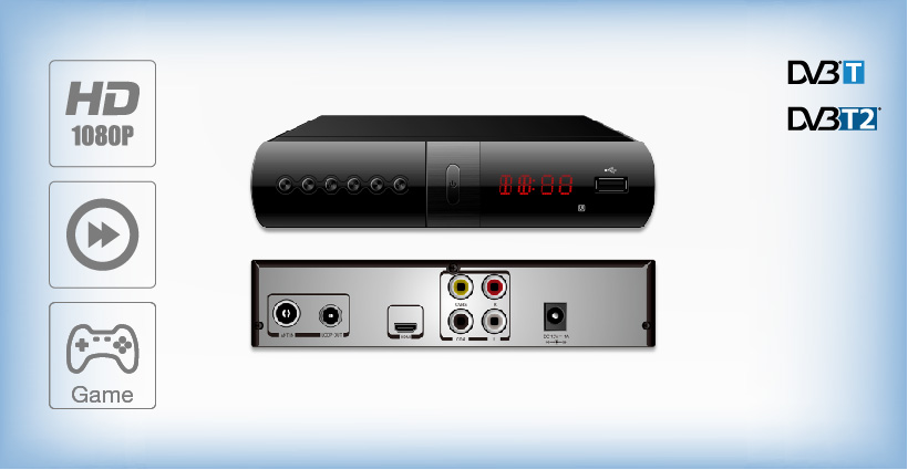 HD  Digital Terrestrial Receiver T2: CM_T7802